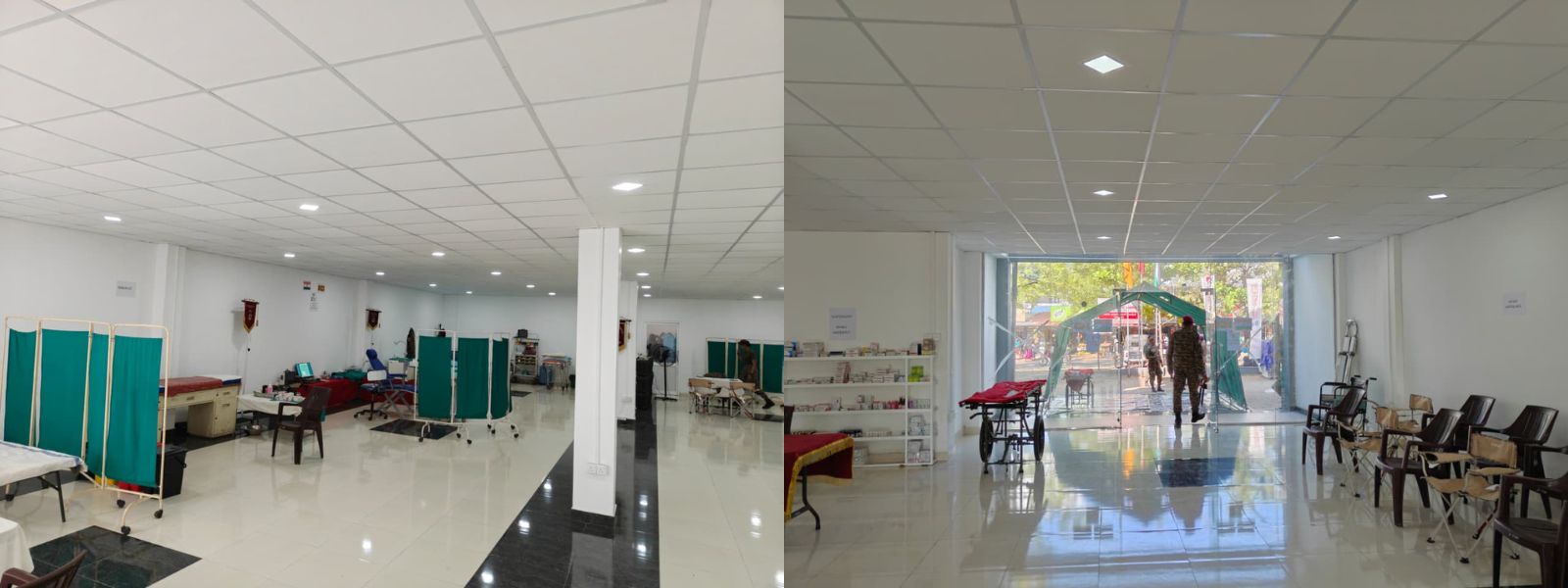 Indian Medical Team Sets Field Hospital Near Kandy